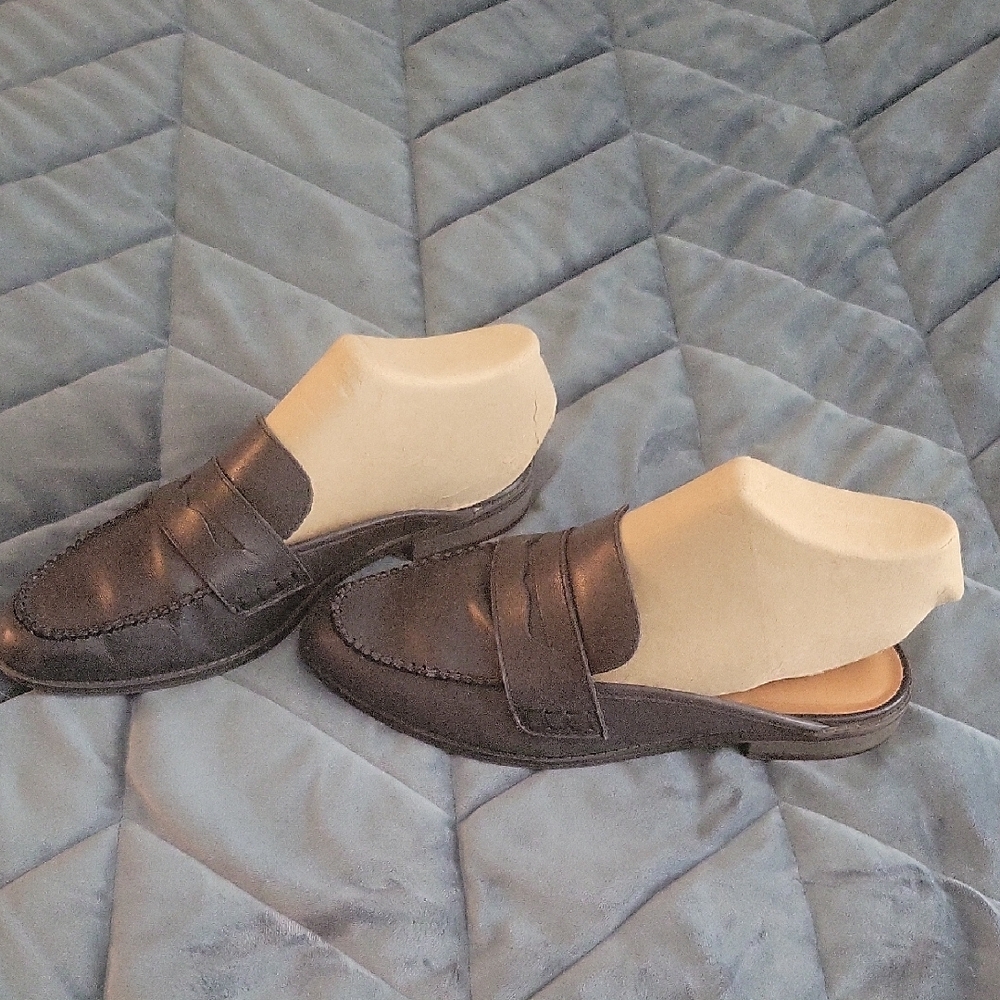 Lucky Brand Black Loafer Mules - Picture 4 of 7